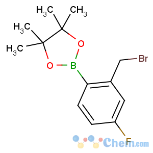 CAS No:850567-57-6 2-[2-(bromomethyl)-4-fluorophenyl]-4,4,5,5-tetramethyl-1,3,<br />2-dioxaborolane
