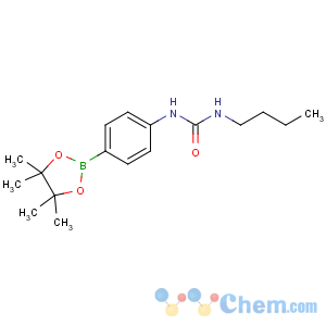 CAS No:850567-59-8 1-butyl-3-[4-(4,4,5,5-tetramethyl-1,3,2-dioxaborolan-2-yl)phenyl]urea