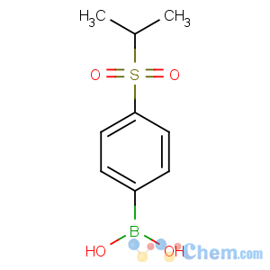 CAS No:850567-98-5 (4-propan-2-ylsulfonylphenyl)boronic acid