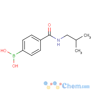 CAS No:850568-13-7 [4-(2-methylpropylcarbamoyl)phenyl]boronic acid