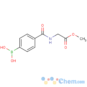 CAS No:850568-24-0 [4-[(2-methoxy-2-oxoethyl)carbamoyl]phenyl]boronic acid