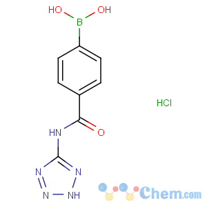 CAS No:850568-31-9 [4-(2H-tetrazol-5-ylcarbamoyl)phenyl]boronic acid