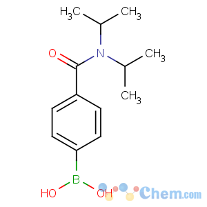 CAS No:850568-33-1 [4-[di(propan-2-yl)carbamoyl]phenyl]boronic acid
