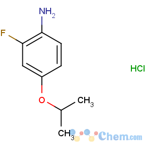 CAS No:850568-35-3 2-fluoro-4-propan-2-yloxyaniline