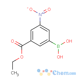 CAS No:850568-37-5 (3-ethoxycarbonyl-5-nitrophenyl)boronic acid