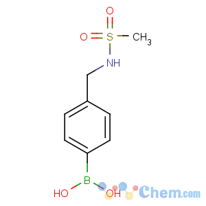CAS No:850568-38-6 [4-(methanesulfonamidomethyl)phenyl]boronic acid