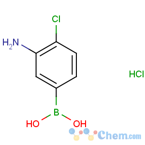 CAS No:850568-45-5 (3-amino-4-chlorophenyl)boronic acid