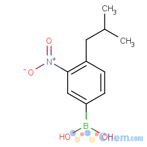 CAS No:850568-57-9 [4-(2-methylpropyl)-3-nitrophenyl]boronic acid