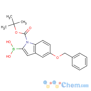 CAS No:850568-62-6 [1-[(2-methylpropan-2-yl)oxycarbonyl]-5-phenylmethoxyindol-2-yl]boronic<br />acid