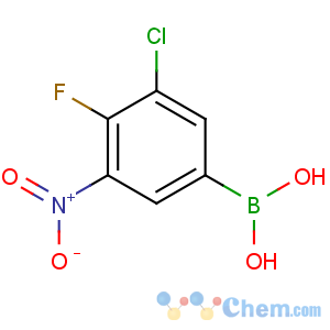 CAS No:850568-73-9 (3-chloro-4-fluoro-5-nitrophenyl)boronic acid