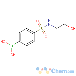 CAS No:850568-77-3 [4-(2-hydroxyethylsulfamoyl)phenyl]boronic acid