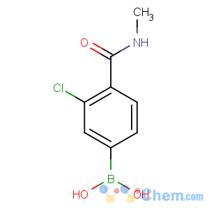 CAS No:850589-39-8 [3-chloro-4-(methylcarbamoyl)phenyl]boronic acid