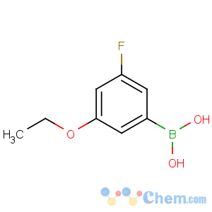 CAS No:850589-53-6 (3-ethoxy-5-fluorophenyl)boronic acid