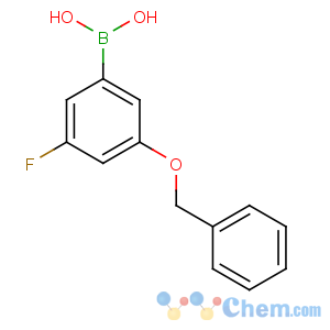 CAS No:850589-56-9 (3-fluoro-5-phenylmethoxyphenyl)boronic acid