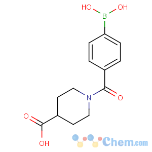 CAS No:850593-02-1 1-(4-boronobenzoyl)piperidine-4-carboxylic acid