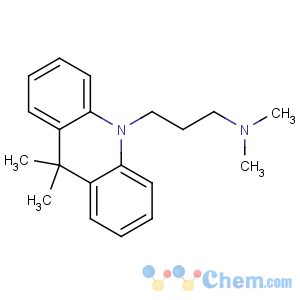 CAS No:85085-22-9 3-(9,9-dimethylacridin-10-yl)-N,N-dimethylpropan-1-amine