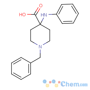 CAS No:85098-64-2 4-anilino-1-benzylpiperidine-4-carboxylic acid