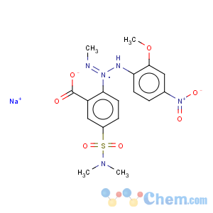 CAS No:85098-85-7 Benzoicacid, 5-[(dimethylamino)sulfonyl]-2-[3-(2-methoxy-4-nitrophenyl)-1-methyl-2-triazen-1-yl]-,sodium salt (1:1)