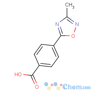 CAS No:851048-56-1 4-(3-methyl-1,2,4-oxadiazol-5-yl)benzoic acid