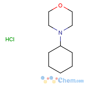 CAS No:85117-89-1 Morpholine,4-cyclohexyl-, hydrochloride (1:1)