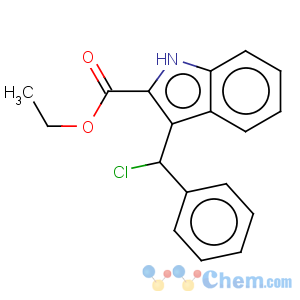 CAS No:85137-86-6 3-(CHLOROPHENYLMETHYL)-1H-INDOLE-2-CARBOXYLIC ACID ETHYL ESTER