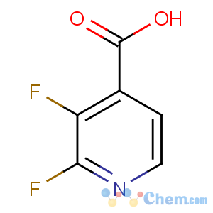 CAS No:851386-31-7 2,3-difluoropyridine-4-carboxylic acid