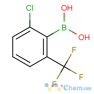 CAS No:851756-52-0 [2-chloro-6-(trifluoromethyl)phenyl]boronic acid