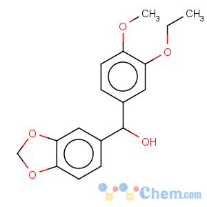 CAS No:851958-65-1 1,3-benzodioxole-5-methanola-(3-ethoxy-4-methoxyphenyl)-