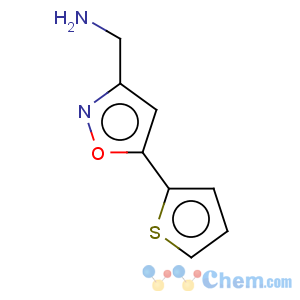 CAS No:852180-45-1 3-Isoxazolemethanamine,5-(2-thienyl)-