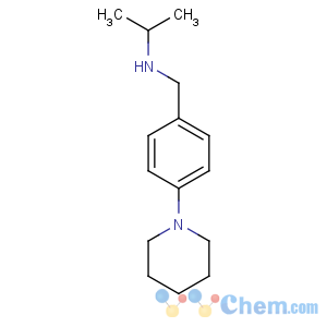 CAS No:852180-57-5 N-[(4-piperidin-1-ylphenyl)methyl]propan-2-amine