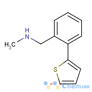 CAS No:852180-66-6 N-methyl-1-(2-thiophen-2-ylphenyl)methanamine