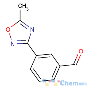 CAS No:852180-68-8 3-(5-methyl-1,2,4-oxadiazol-3-yl)benzaldehyde