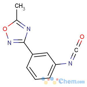 CAS No:852180-69-9 3-(3-isocyanatophenyl)-5-methyl-1,2,4-oxadiazole