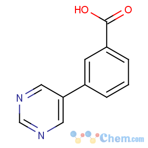 CAS No:852180-74-6 3-pyrimidin-5-ylbenzoic acid