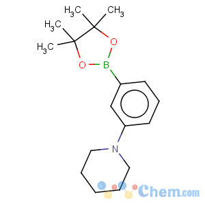 CAS No:852227-97-5 Piperidine,1-[3-(4,4,5,5-tetramethyl-1,3,2-dioxaborolan-2-yl)phenyl]-