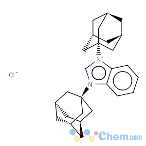 CAS No:852634-41-4 1H-Benzimidazolium,1,3-bis(tricyclo[3.3.1.13,7]dec-1-yl)-, chloride (1:1)