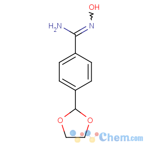 CAS No:852691-00-0 4-(1,3-dioxolan-2-yl)-N'-hydroxybenzenecarboximidamide
