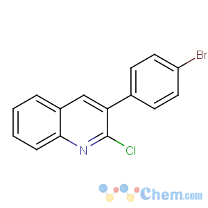 CAS No:85274-82-4 3-(4-bromophenyl)-2-chloroquinoline