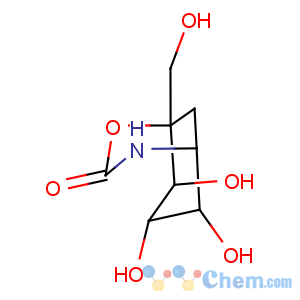 CAS No:85281-06-7 6,7,8-trihydroxy-5-(hydroxymethyl)-4-oxa-2-azabicyclo[3.3.1]nonan-3-one