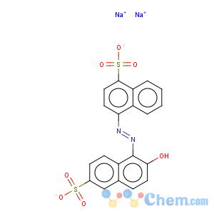 CAS No:85283-71-2 1-Naphthalenesulfonicacid, 4-[2-(2-hydroxy-6-sulfo-1-naphthalenyl)diazenyl]-, sodium salt (1:?)