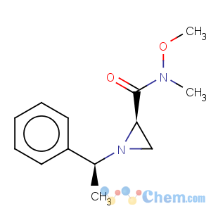 CAS No:853056-96-9 2-Aziridinecarboxamide,N-methoxy-N-methyl-1-[(1R)-1-phenylethyl]-, (2S)-