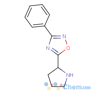 CAS No:853104-20-8 3-phenyl-5-pyrrolidin-2-yl-1,2,4-oxadiazole