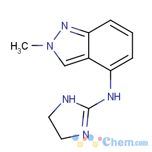 CAS No:85392-79-6 N-(4,5-dihydro-1H-imidazol-2-yl)-2-methylindazol-4-amine