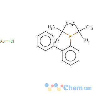 CAS No:854045-93-5 Gold,[[1,1'-biphenyl]-2-ylbis(1,1-dimethylethyl)phosphine]chloro-