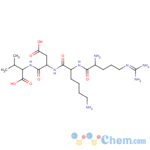 CAS No:85466-18-8 (2S)-2-[[(2S)-2-[[(2S)-6-amino-2-[[(2S)-2-amino-5-<br />(diaminomethylideneamino)pentanoyl]amino]hexanoyl]amino]-3-<br />carboxypropanoyl]amino]-3-methylbutanoic acid