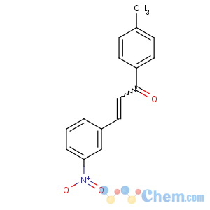 CAS No:85507-69-3 (E)-1-(4-methylphenyl)-3-(3-nitrophenyl)prop-2-en-1-one