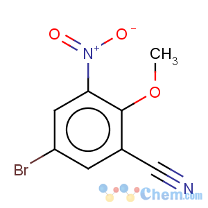 CAS No:855290-36-7 Benzonitrile, 5-bromo-2-methoxy-3-nitro-