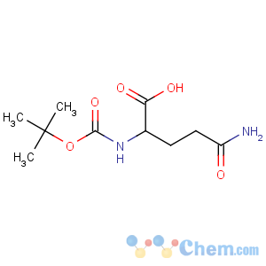 CAS No:85535-45-1 Glutamine,N2-[(1,1-dimethylethoxy)carbonyl]-