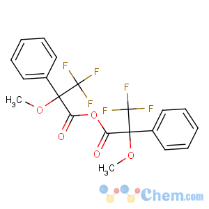 CAS No:85541-57-7 (3,3,3-trifluoro-2-methoxy-2-phenylpropanoyl)<br />3,3,3-trifluoro-2-methoxy-2-phenylpropanoate