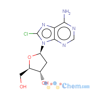CAS No:85562-55-6 Adenosine,8-chloro-2'-deoxy- (9CI)